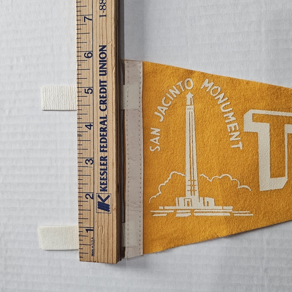 Texas Revolution Pennant San Jacinto Monument Sam Houston Republic of Texas - Picture 3 of 8